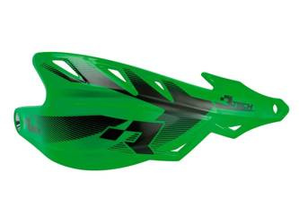 RACETECH OSŁONY RĄK (HANDBARY) RAPTOR KOLOR ZIELONY (Z MOCOWANIAMI NA KIEROWNICĘ 22,2MM I 28,6MM)