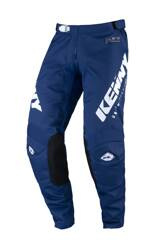 Kenny Racing spodnie cross model Track Raw Navy, kolor niebieski/biały
