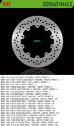 NG Tarcza hamulcowa przód BMW R45/60/65/75/80/90/100