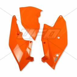 Boczki Tylne UFO do KTM SX / SXF '16-'18 / EXC / EXCF '17-'18, kolor pomarańczowy