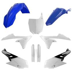 Pełny komplet plastików Yamaha YZ 250F '14-'18 / YZ 450F '14-'17 Polisport niebiesi,biały