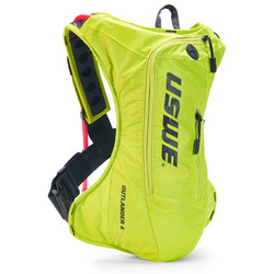 USWE Camel Bag Outlander 4 USWE, Crazy Yellow Kolor Żółty Fluo, Pojemność 3L płyn, 3L+4L plecak