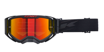 Kenny Racing gogle model Ventury Red/Yellow kolor żółty fluo/czerwony szyba czerwone lustro