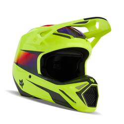 FOX V1 Flora Helmet Yellow