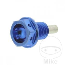 Oil drain bolt Magnetic PRO-BOLT M14X1.50 12mm titanium blue