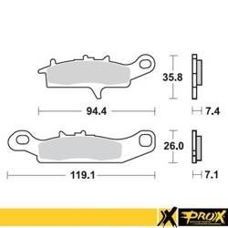 Prox Klocki hamulcowe KH342 KAWASAKI KFX 450R 08-14, KVF 650 BRUTE FORCE '05-13