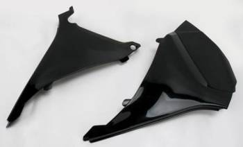 Osłona filtra powietrza UFO / klapka airboxa do KTM SX 125 / 150 / 250 2012 / SX-F 250 / 350 / 450 2011-2012 kolor czarny