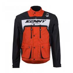 Kenny Racing Kurtka enduro TRACK ORANGE kolor czarny,pomarańczowy,biały