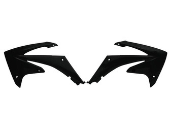 RACETECH OSŁONY CHŁODNICY HONDA CRF 450R (09-12), CRF 250R (10-13) KOLOR CZARNY (CVCRFNR0009) (HO04637001)