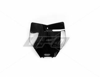 Plastron UFO / Pole Numerowe Przód KTM SXSXF '16-'18 Czarny (Z Wyjątkiem SX 250 '16) kolor czarny