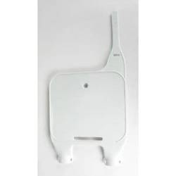 Plastron UFO / Pole Numerowe Przód dla Husqvarna TC 449499 '11-'13 kolor biały