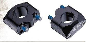 Accel Mocowanie kierownicy (dół-22 2/góra-28 6mm) wys. 20mm (dół-22.2/góra-28.6mm) wys. 20mm czarny