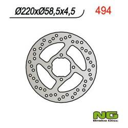 NG Brake disc rear YAMAHAYFS 200 BLASTER 88-07 / KODIAK 400/450 / RAPTOR 660 01-05 / BANSHEE