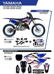 UFO Komplet plastików + okleina YAMAHA YZ 125/250 22