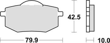 TRW Lucas Klocki hamulcowe KH136