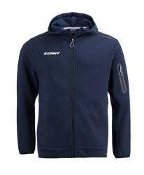 Kenny Racing Bluza z kapturem CORE NAVY kolor niebieski