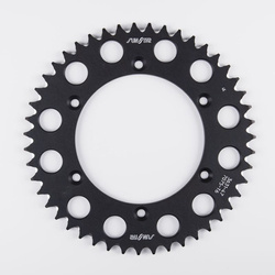 SUNSTAR Zębatka tylna aluminiowa CAGIVA WMX 125 89-92 / GAS GAS EC 125 00-11 [51] [czarna]