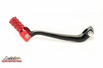 Accel Dźwignia zmiany biegów / Aluminiowa / Honda CRF 450R '02-'08 / Kolor: Czarny / Czerwony