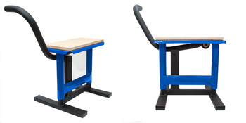 Biketec stojak/podnośnik/podstawka pod motocykl cross kolor niebieski