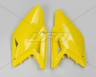 UFO Tylne Boczki dla Suzuki RMZ 450 '08-'17 kolor żółty