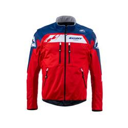 Kenny Racing kurtka Adventure/Enduro model Softshell Red kolor czerwony/niebieski/biały