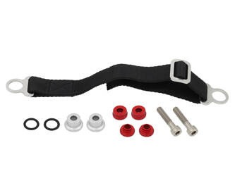 Pas do wyciągania motocykla z błota mocowany do tyłu