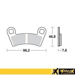 Prox Klocki hamulcowe KH456 POLARIS 450/525 Outlaw '08-11