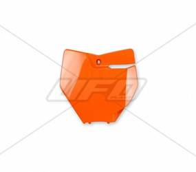 Plastron UFO Pole Numerowe Przód KTM SXSXF '16-'18 (Z Wyjątkiem SX 250 '16) kolor pomarańczowy