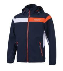 Kenny Racing Kurtka przeciwdesczowa na crossa SOFTSHELL RACING kolor niebieski,biały,pomarańczowy