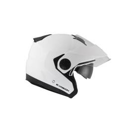 Kenny Racing kask Jet model Evasion kolor biały