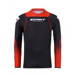 Kenny Racing Bluza cross TITANIUM RED kolor czarny,czerwony