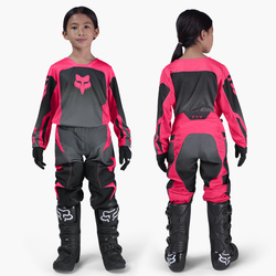 Spodnie cross Junior Fox Girls 180 Shield  czarny różowy