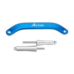 Accel Rączka Aluminiowa do Podnoszenia Motocykla KTM SX/SX-F/XC/EXC/EXC-W/XC-W [125/250/300/350/450/500] '19-'23/Husqvarna TC/TE/TX/FC/FE/FX [125/150/250/300/350/450/500] '19-'22/Gas Gas MC - Kolor: Zgodnie z Odmianą Przymiotników