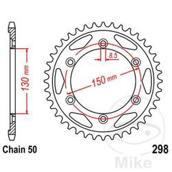 Zębatka tylna stalowa JT JTR298.40 ilość zębów 40Z