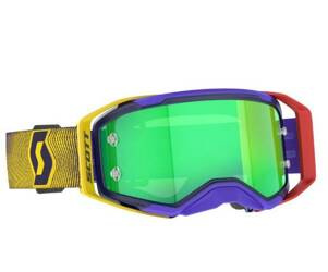 SCOTT Gogle Prospect 2.0 kolor czerwony, żółty, zielony, szyba zielone lustro