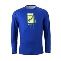 Kenny Racing bluza cross model Titanium Solid Navy kolor niebieski/żółty fluo