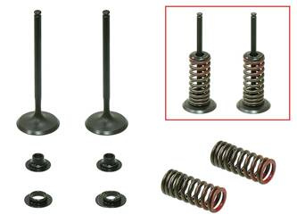 Zawory ssące [komplet zaworów + sprężyny + podkładki][stalowe] Honda CRF 250 R '10-'15  (MX-09523I) (21,5X13,5X5,5MM)