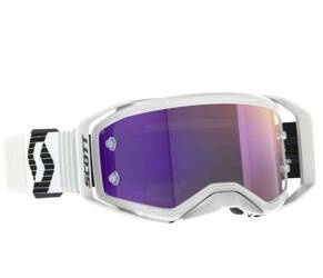 SCOTT Gogle Prospect 2.0 kolor biały, czarny, szyba fioletowe lustro