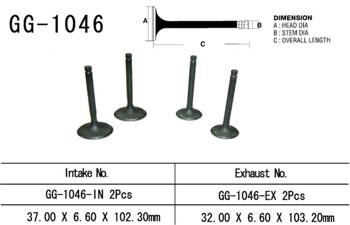 Vesrah Zawór ssący HONDA XR 650R 00-07 / TRX 700XX 08-09