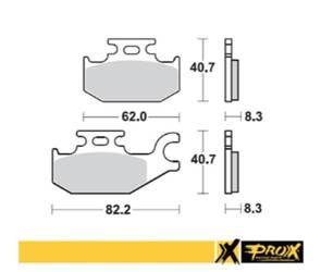 Prox Klocki hamulcowe Suzuki LT-A/F 400F 08-15 / LT-A 450X 07-10 / LT-A 700X 05-07 / LT-A 750X 08-15