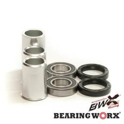 Bearing Worx Łożyska koła przedniego z uszczelniaczami i tulejkami Suzuki RM 125 01-08, RM 250 01-08