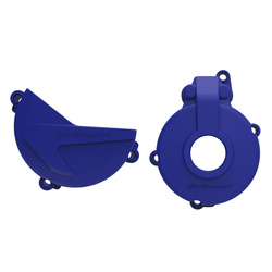 Osłona dekla alternatora + osłona pokrywy sprzęgła + osłona pompy wody Sherco SE-F 250 '14-'23 / SE-F 300 '14-'23 Polisport niebieski,