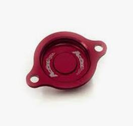 Accel Czerwona Pokrywa Filtra Oleju dla Honda CRF 250R ['18-'20] / CRF 450R ['17-'20] / CRF 450RX ['17-'19]