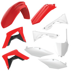 Komplet plastików Honda CRF 250RX '19-'21 / CRF 459RX '17-'21 Polisport czerwony,biały