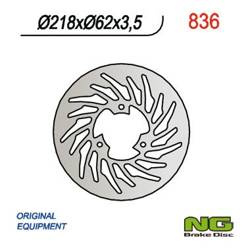 NG Tarcza hamulcowa tył YAMAHA DT50R 03-06 / DT50SM 05-07 / DT50X / XT125 05-09