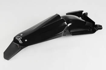 Błotnik tył UFO dla Husqvarna 4T '08-'09 z lampką, kolor czarny