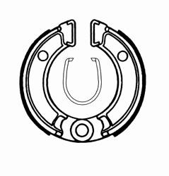 TRW Lucas SZCZĘKI HAMULCOWE (80X18MM)