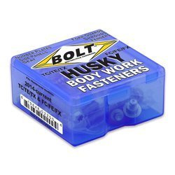 Zestaw śrub do plastików BOLT USA przód tył Husqvarna TC/TE/TX/FC/FE/FX 2014>