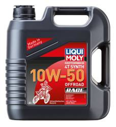 LIQUI MOLY Olej silnikowy MOTORBIKE 4T SYNTH OFFROAD RACE 10w50 4 L