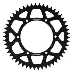 Supersprox Pinion spate din aluminiu [50 de dinți] Suzuki RM / RMZ [JTR808.50] culoare: negru